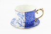 Juego Taza Y Plato Asimetrico Love&home