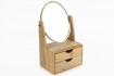 Joyero Madera Con Espejo 25.5x18x44.5cm Love&home