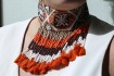 Choker Bordado Etnico Combo Tierra