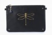 Bolso Clutch Talisman Libelula Nappa