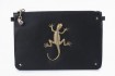 Bolso Clutch Talisman Salamandra Nappa