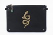 Bolso Clutch Talisman Serpiente Nappa